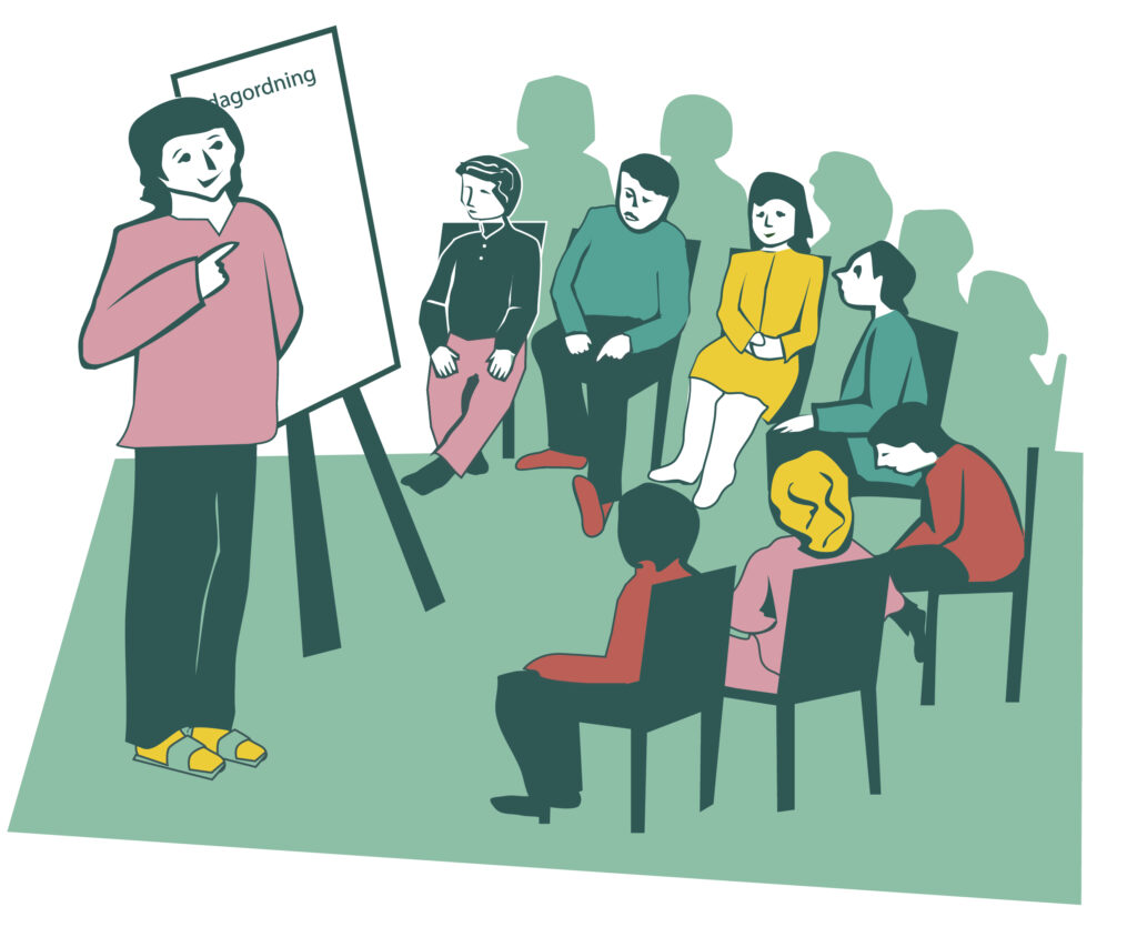 Illustration: Ömsesidig kommunikation 