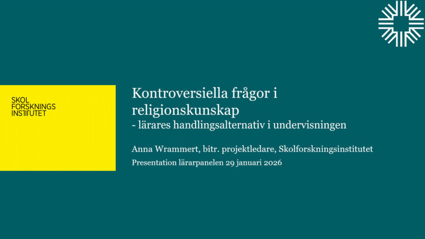 Startbild Kontroversiella frågor i religionskunskap